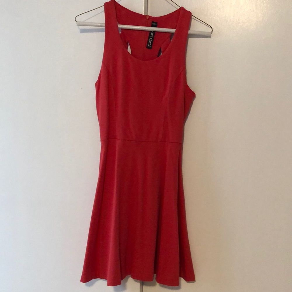Red dress